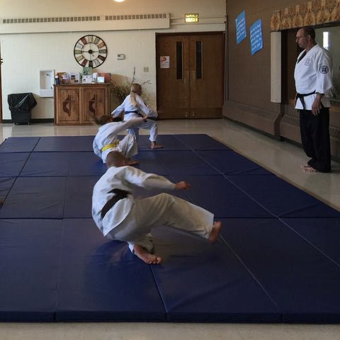 Measure + Install Folding Mats