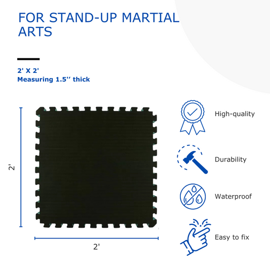 Home BJJ Mats 1-1/2 Inch x 2x2 Ft.