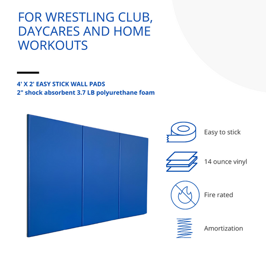 EASY STICK WALL PADS 4' TALL X 2' WIDE